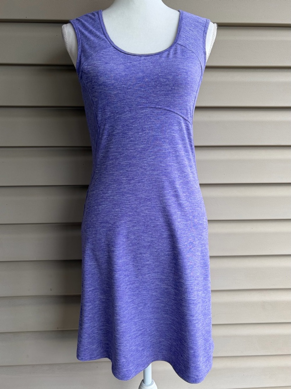•prAna• Open Back Built-In Bra Sleeveless Athletic Dress - Size XS